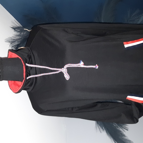 NWOT BLACK JERSEY DRESS - Picture 2 of 6